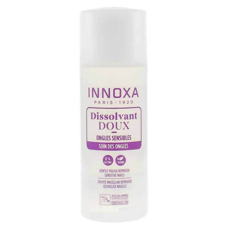 Sanfter Nagellackentferner für empfindliche Nägel Innoxa - 100 ml Flasche