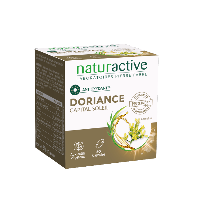 Doriance Kapital Sonne Naturactive - Packung mit 60 Kapseln