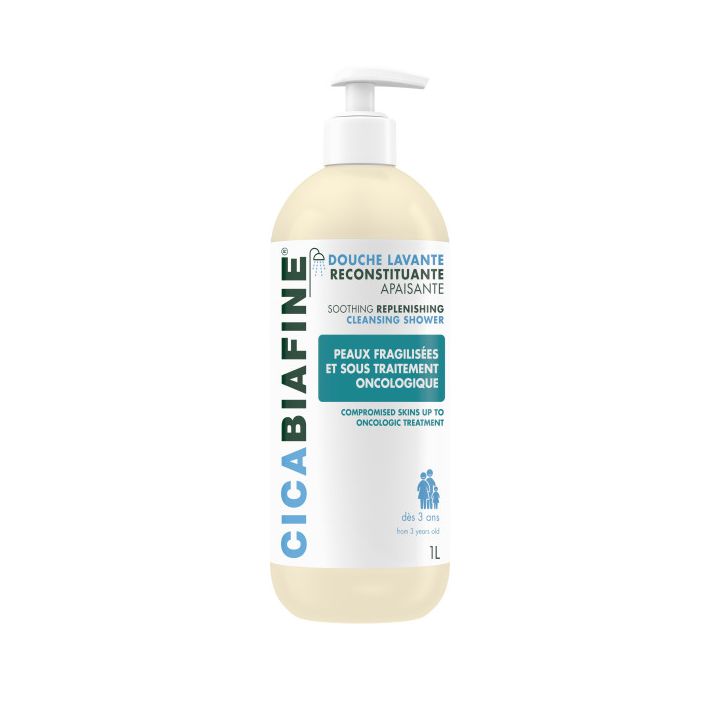 Reinigende, beruhigende Duschcreme Cicabiafine - Pumpflasche 1L