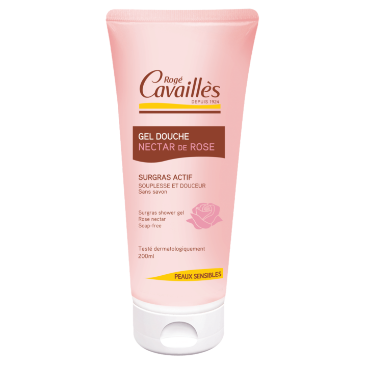 Nährende Duschcreme mit Rosennektar Rogé Cavaillès - Tube mit 200 ml