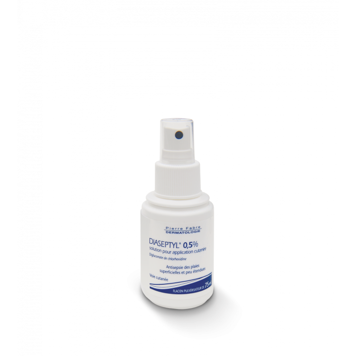 Diaseptyl 0,5% Lösung zur kutanen Anwendung Pierre Fabre - Flasche mit 75 ml