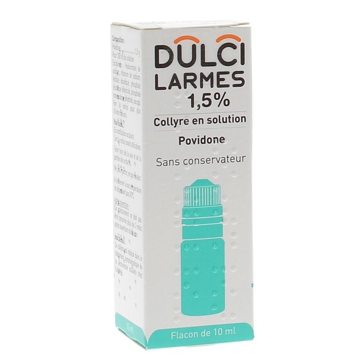 Dulcilarmes 1,5% Augentropfen - Flasche mit 10 ml