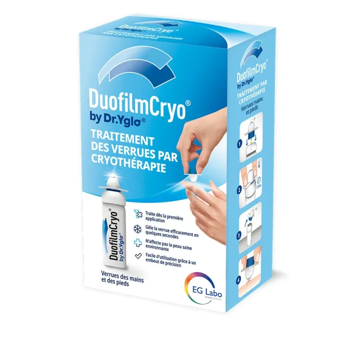 DuofilmCryo Behandlung von Warzen durch Kryotherapie EG Labo - eine Flasche