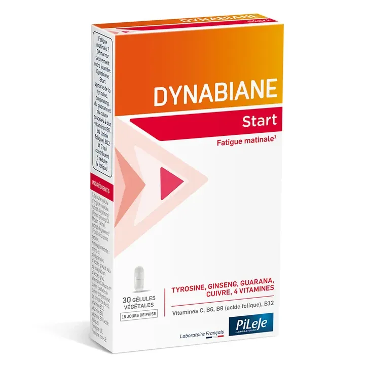 Dynabiane Start Morgenmüdigkeit Pileje - Packung mit 30 Kapseln