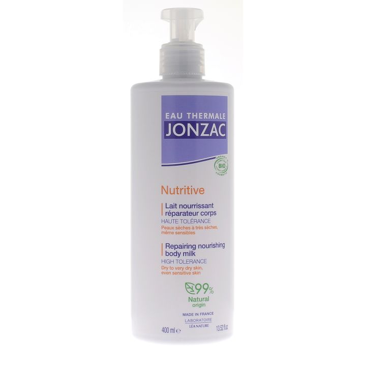 Thermalwasser Jonzac Nährende Milch Nutritive Léa Nature - Pumpflasche 400 ml