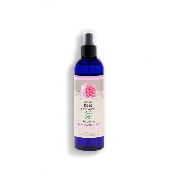 Bio-Rosenblütenwasser Teint-Glow Haut-Ségala - Pumpflasche 250 ml