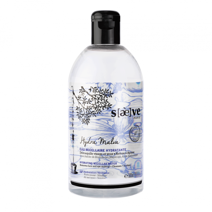 Hydratisierende Mizellenwasser Hydra Malva Saeve - Flasche mit 500ml
