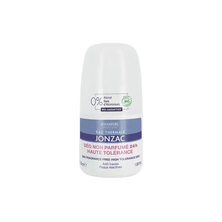 Unparfümiertes Deo 24h hohe Verträglichkeit Bio Eau Thermale Jonzac - Roll-on 50ml