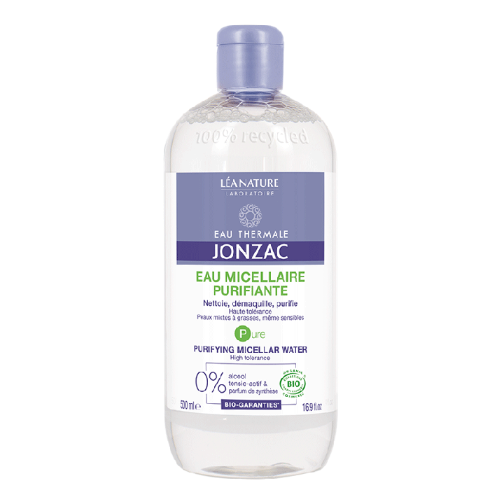 Thermalwasser Jonzac Reinigendes Mizellenwasser Pure Léa Nature - Flasche mit 500 ml
