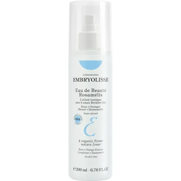 Rosamélis Schönheitswasser Bio-Toniklotion mit 4 Blumenwässern von Embryolisse - Spray mit 200 ml