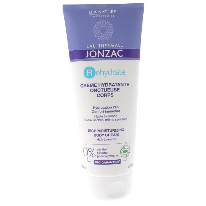 Eau de Jonzac Rehydrate feuchtigkeitsspendende Körpercreme bio - Tube mit 200 ml