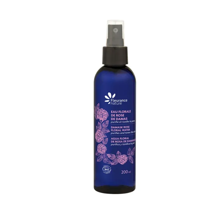 Rosenblütenwasser von Fleurance Nature - Spray mit 200 ml