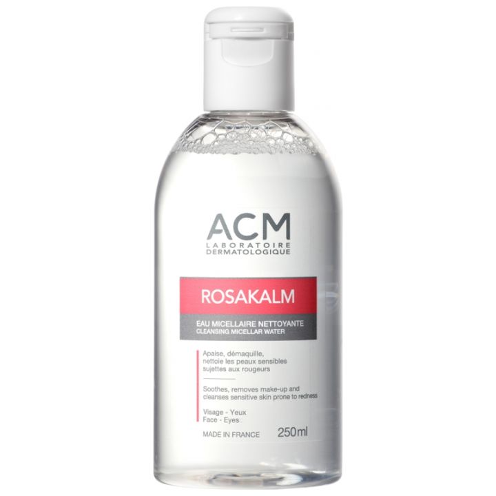Reinigendes Mizellenwasser Rosakalm ACM - Flasche mit 250 ml