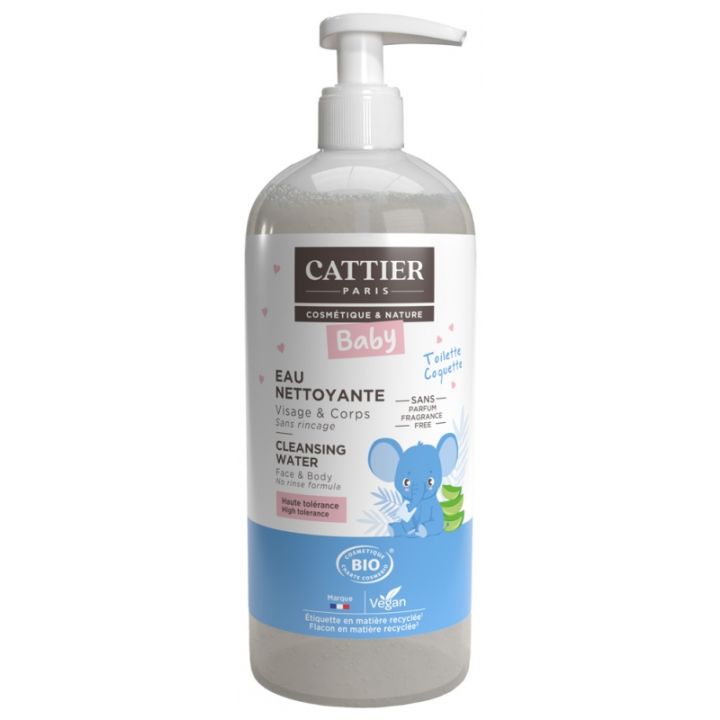 Bio-Reinigungswasser Cattier - Pumpflasche 500 ml
