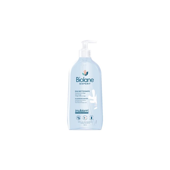 Biolane Expert Reinigungswasser ohne Abspülen - Pumpflasche mit 500 ml