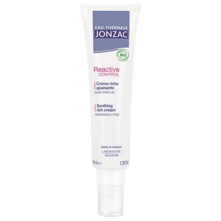 Reactive Control Beruhigende Bio-Creme mit Thermalwasser Jonzac - Tube mit 40 ml