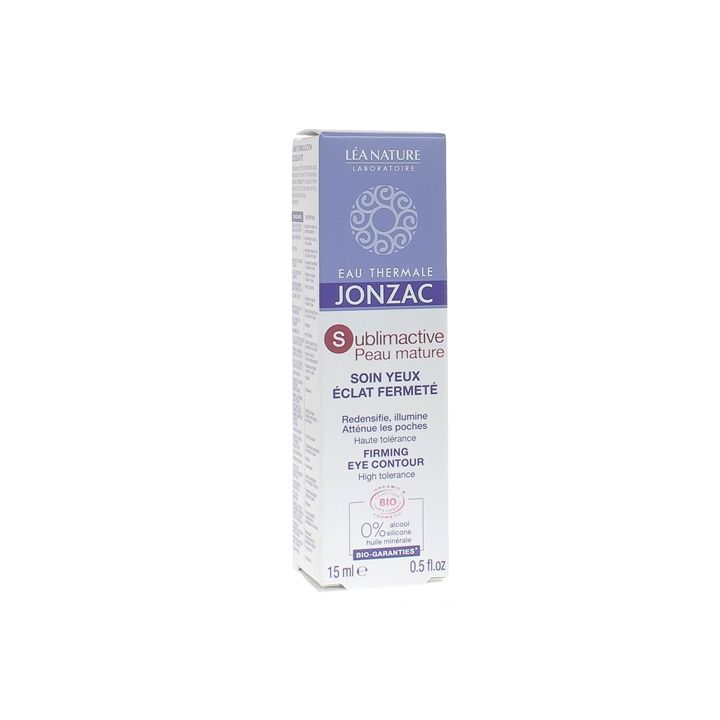 Thermalwasser von Jonzac Sublimactive Augenpflege für reife Haut Léa Nature - Tube mit 15 ml