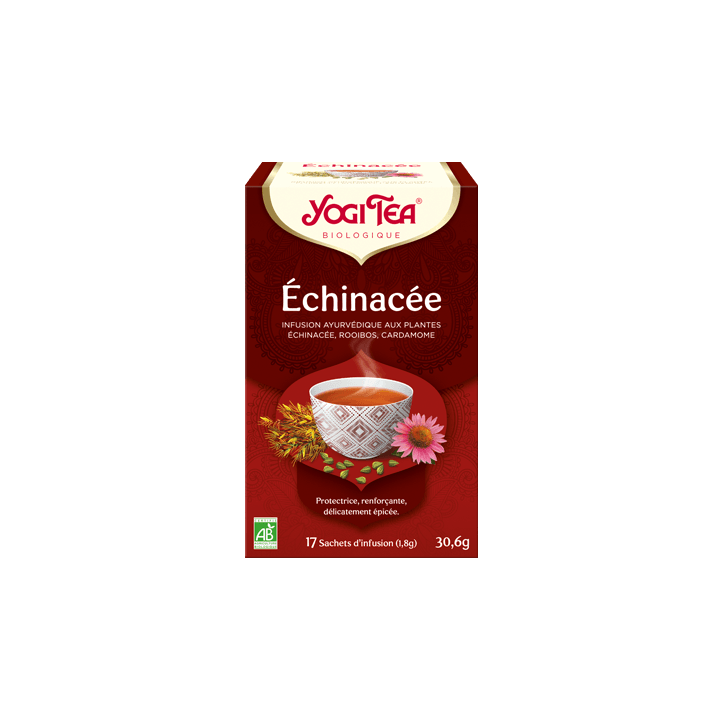 Echinacea bio Yogi Tea - Schachtel mit 17 Beuteln