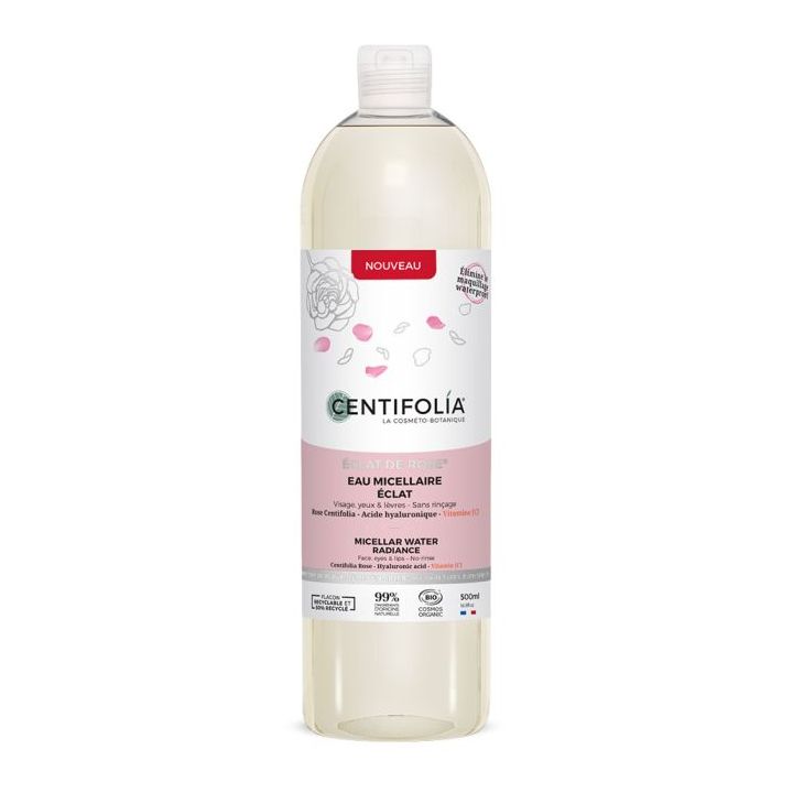 Eclat de Rose Bio-Mizellenwasser Centifolia - 500ml Flasche