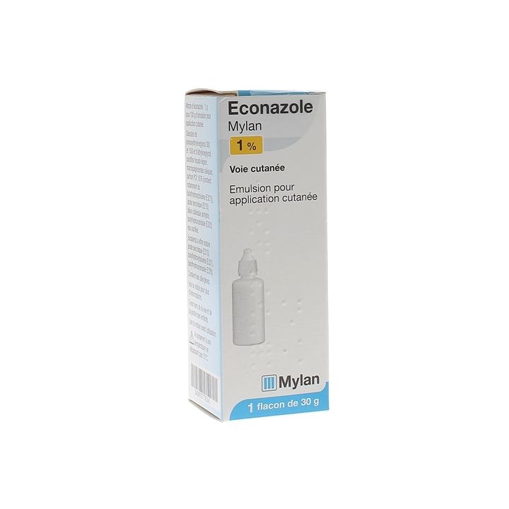 Econazol 1% Emulsion Mylan - 1 Flasche mit 30g