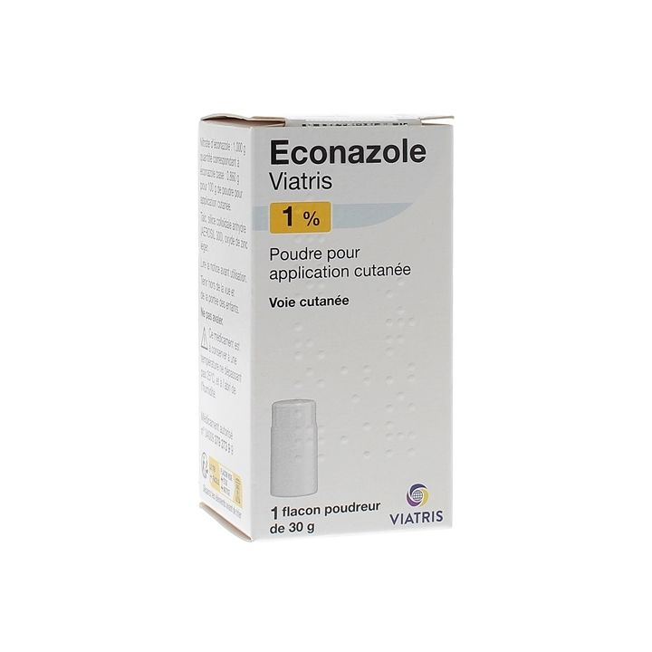 Econazol 1% Pulver Viatris - 1 Flasche Pulver