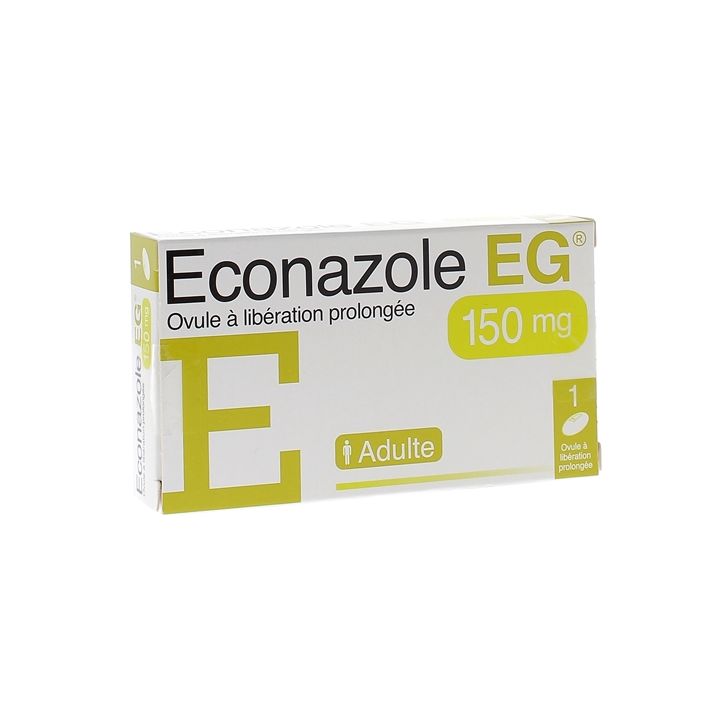 Econazol L.P. 150 mg Zäpfchen EG Labor - Packung mit 1 Zäpfchen