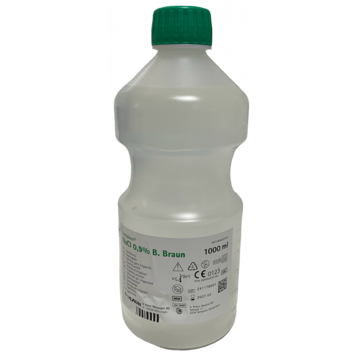 Ecotainer NaCl 0,9% Spüllösung B Braun - Flasche mit 1000ml