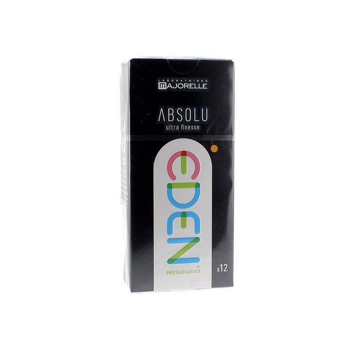 Eden Kondome Absolut ultra-dünn Laboratoire Majorelle - Schachtel mit 12 Kondomen
