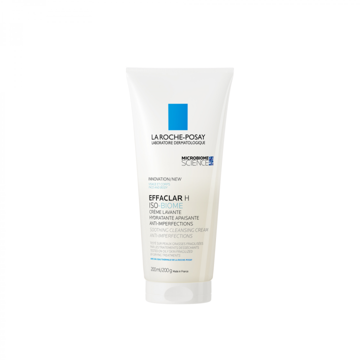Effaclar H Iso-biome Feuchtigkeitsreinigungscreme beruhigend gegen Unreinheiten La Roche-Posay - Tube mit 200 ml