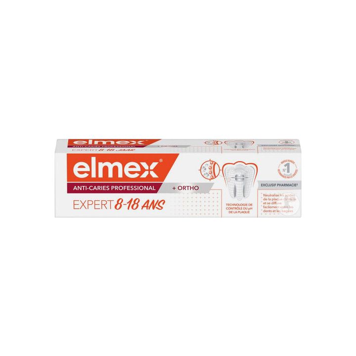 Kariesschutz-Zahnpasta Professional Junior 8-18 Jahre Elmex - 75 ml Tube