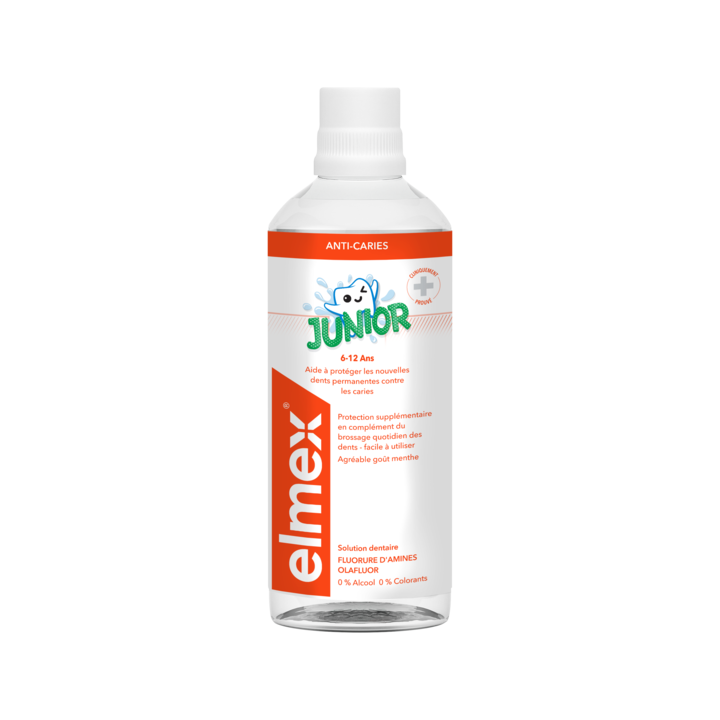 Junior Zahnpasta 6-12 Jahre Elmex - Flasche mit 400 ml