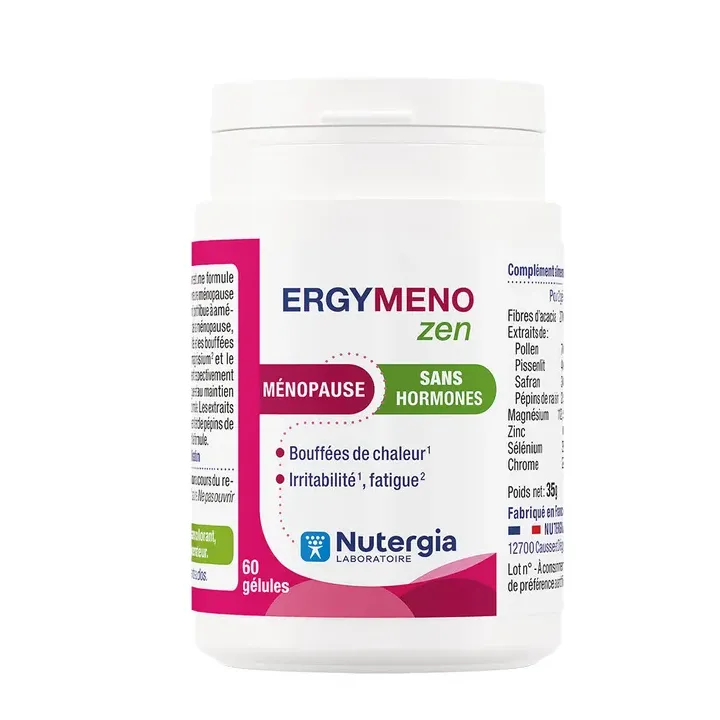 ErgyMeno Zen Menopause Nutergia - Dose von 60 Kapseln