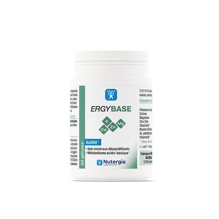 Ergybase Nutergia - 60 Kapseln