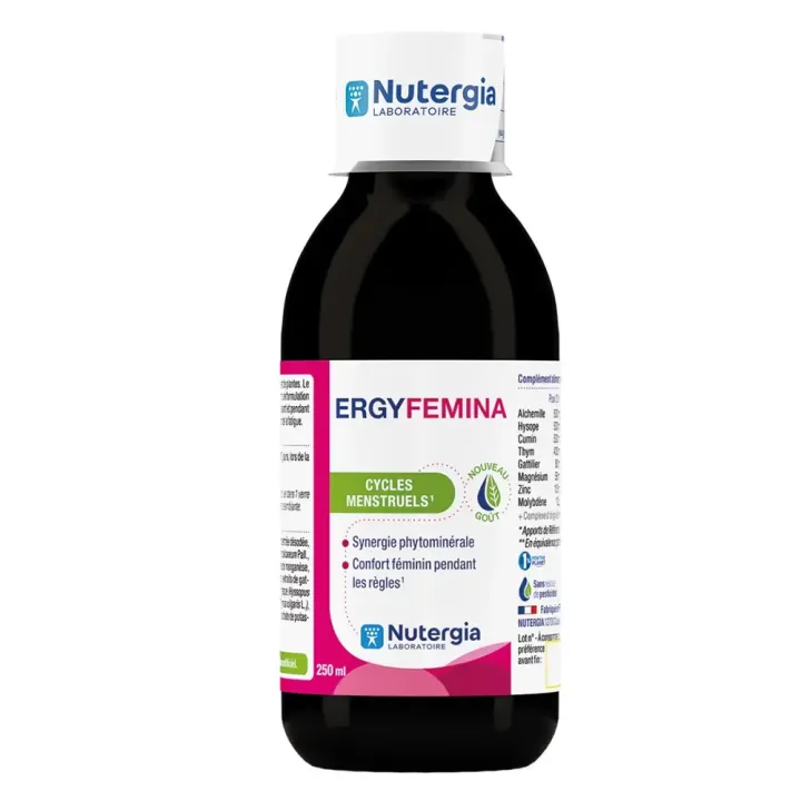 Ergyfemina Menstruationszyklen Nutergia - Flasche mit 250ml