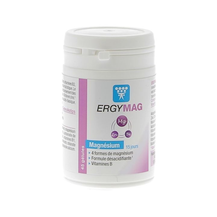 Ergymag Magnesium Nutergia - Packung mit 45 Kapseln
