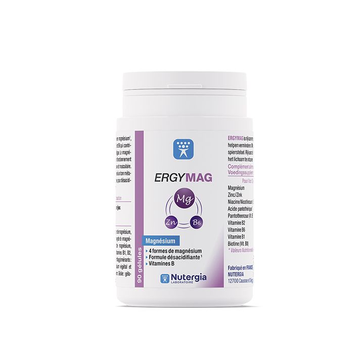 Ergymag Magnesium Nutergia - Dose von 180 Kapseln