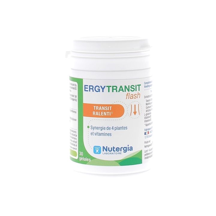 Ergytransit flash Nutergia - Dose von 30 Kapseln