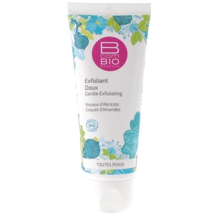 Sanfte Bio-Gesichtsexfoliator BcomBIO - 75ml Tube