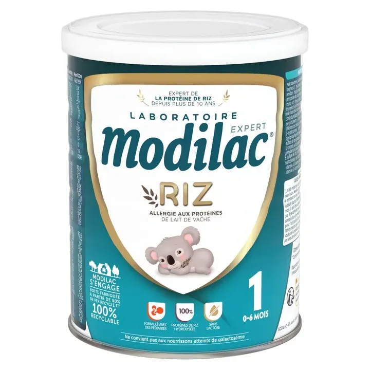 Reisdrinkpulver 1. Alter 0-6 Monate Modilac Expert - Dose 400g