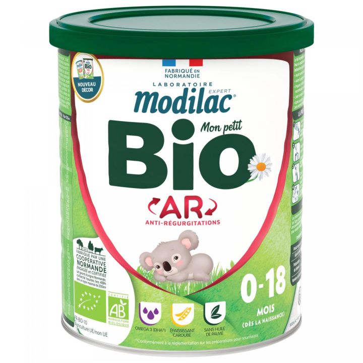 Experte Bio AR Milch 0-18 Monate Modilac - Dose mit 800 g