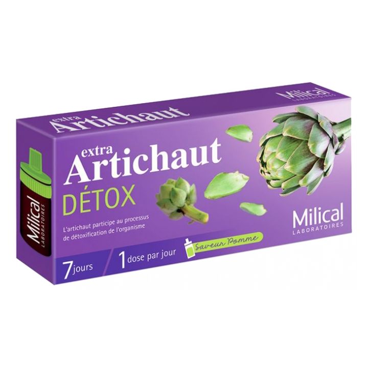 Extra Artischocke Detox Milical - 7 Ampullen zu 10 ml