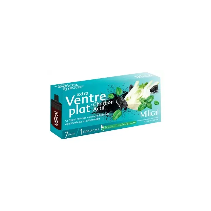 Extra flacher Bauch Milical - Box mit 7 Dosen