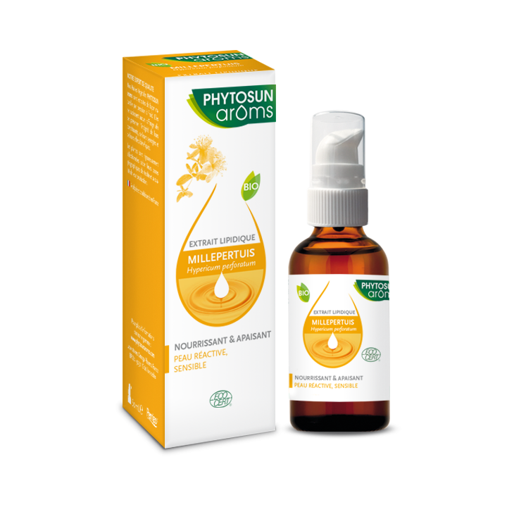 Lipidextrakt aus Johanniskraut Phytosun Arôms - Flasche mit 50 ml