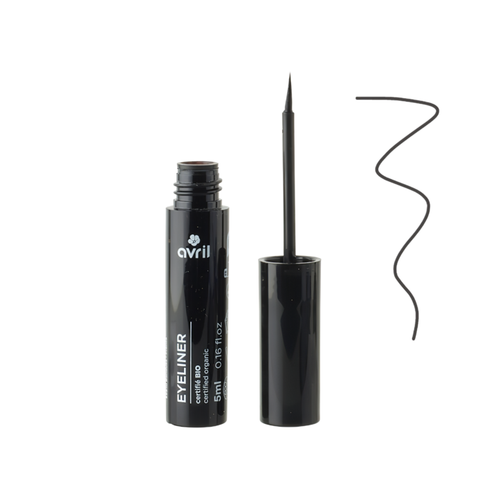 Bio schwarzer Eyeliner Avril - 5ml Tube