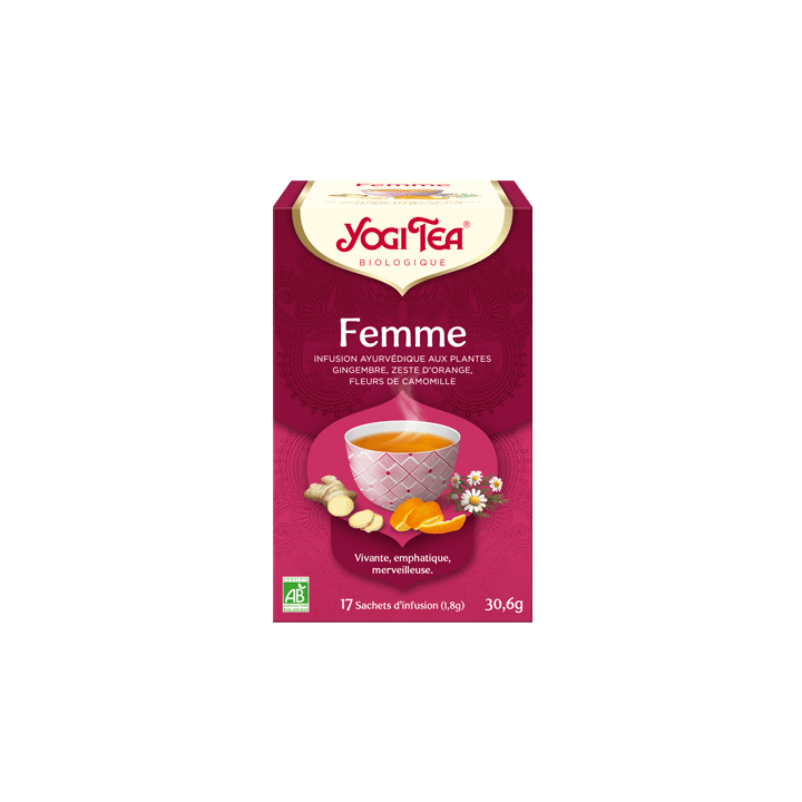Frau Bio Yogi Tee - Schachtel mit 17 Beuteln