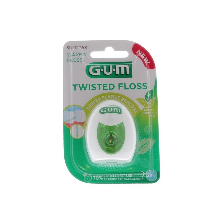 Twisted floss GUM - Zahnseide von 30m