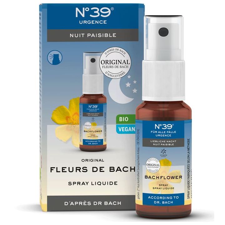 Blüten von E. Bach ruhige Nacht Nr. 39 Lemon pharma - Flüssigspray 20 ml