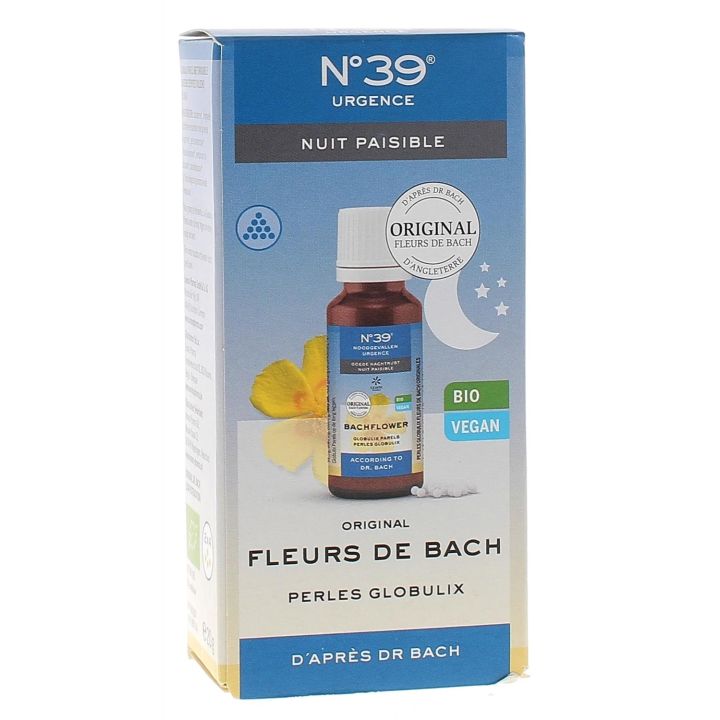 Blüten von E. Bach Ruhige Nacht Nr. 39 Lemon pharma - Flasche mit 20g Globuli