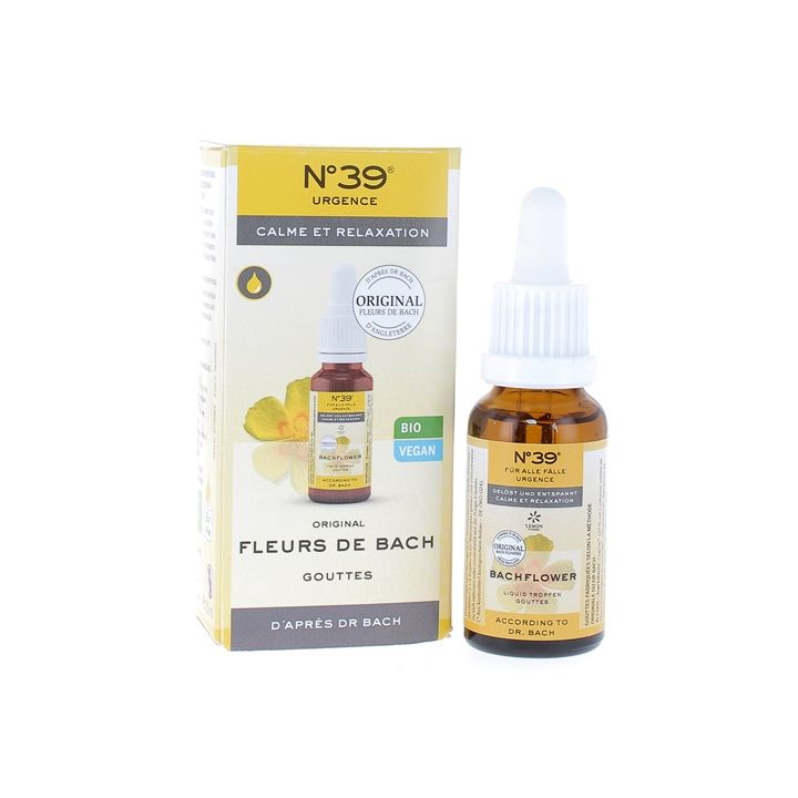 Bachblüten Ruhe und Entspannung Nr. 39 Lemon pharma - Flasche mit 20 ml