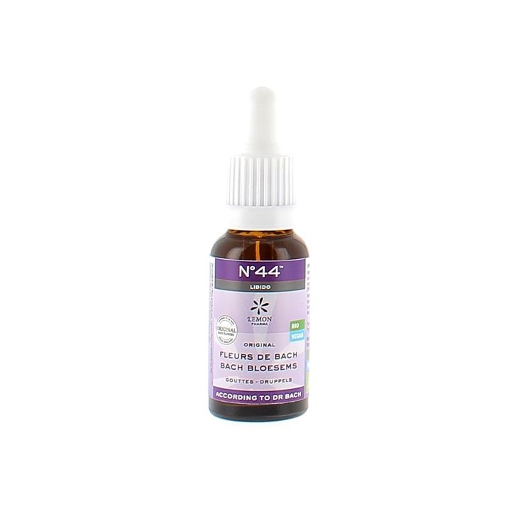 Bachblüten Nr. 44 Libido bio Lemon Pharma - Flasche mit 20 ml